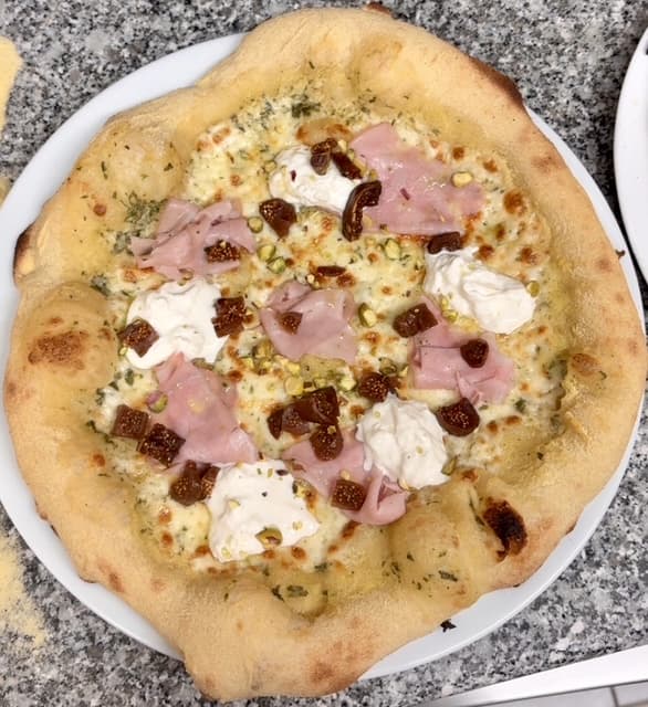 Pizza blanche